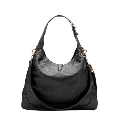 Gucci Outlet New Jackie Large Shoulder Bag 223929 Nero