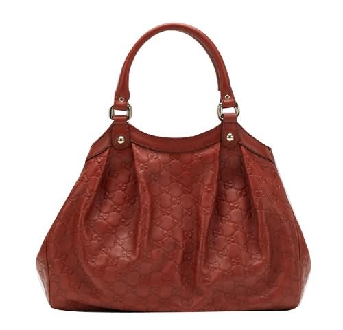 Gucci Sukey Medium Tote 211944 Rosso