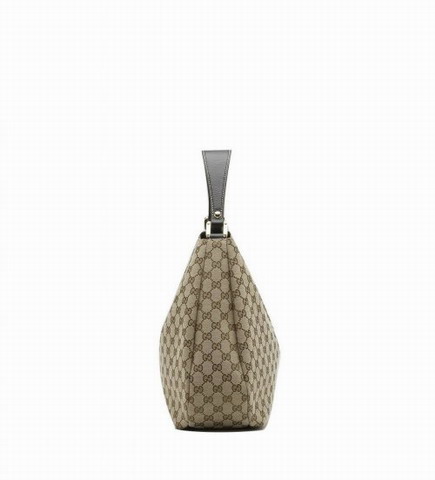 Gucci donna Web di grandi dimensioni Hobo 211933 Beige / Multico