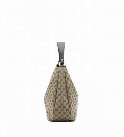 Gucci donna Web di grandi dimensioni Hobo 211933 Beige / Multico