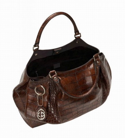 Gucci Sukey Large Tote 211943 Cioccolato