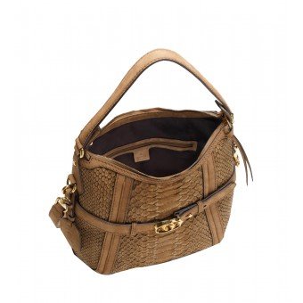 Gucci GG Esecuzione Media Hobo 247185 Light Brown