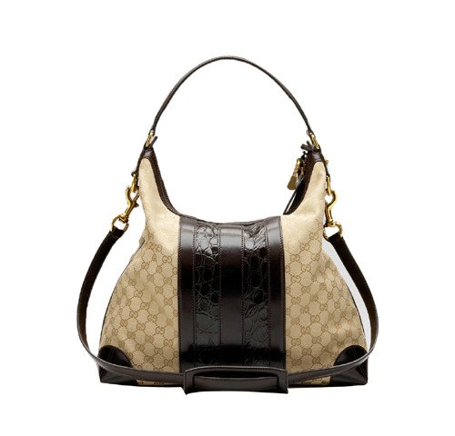 Gucci Outlet Segreto Medium Hobo 223949 Sabbia / Marrone