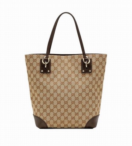 Charm Gucci Medium Tote 247237 Beige / Marrone