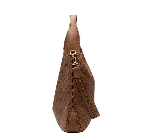 Gucci Outlet New Jackie Shoulder Bag Large 218491 Light Brown