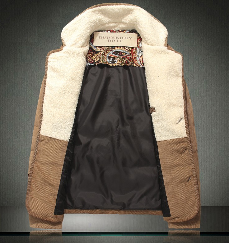 2013 Nuovo Piumini Burberry  Uomo 007