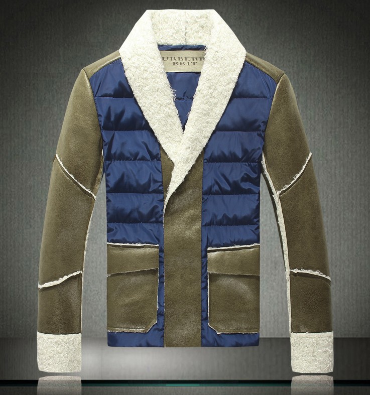 2013 Nuovo Piumini Burberry Uomo 010