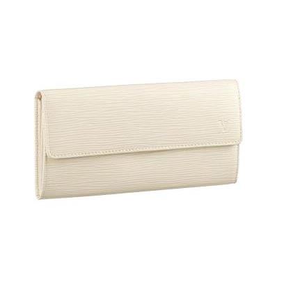 Louis Vuitton Pelle Epi Portafoglio A Pochette Avorio Borse M6516J