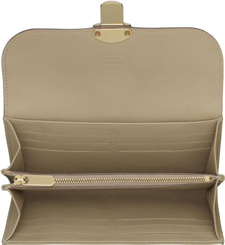 Louis Vuitton Pelle Mahina Iris Wallet Opal Borse M58134