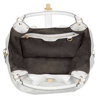 Louis Vuitton Pelle Mahina L Blanco Borse M93123