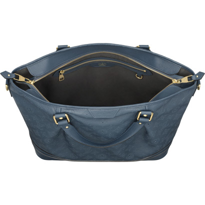 Louis Vuitton Pelle Mahina Stellar GM Blu Marine Borse M93464