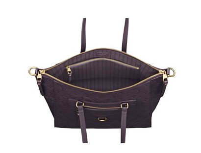 Louis Vuitton Pelle Monogram Empreinte Lumineuse PM Viola Borse M40551
