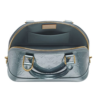 Louis Vuitton Pelle Monogram Vernis Alma BB Givre Borse M91557