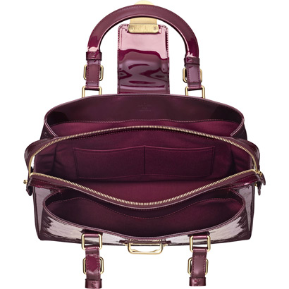 Louis Vuitton Pelle Monogram Vernis Melrose Avenue Rosso Fauviste Borse M91390
