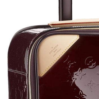 Louis Vuitton Pelle Monogram Vernis Pegase 45 Amaranto Borse M91277