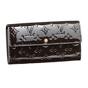 Louis Vuitton Pelle Monogram Vernis Portafoglio Sarah Terre Dombre Borse M91465