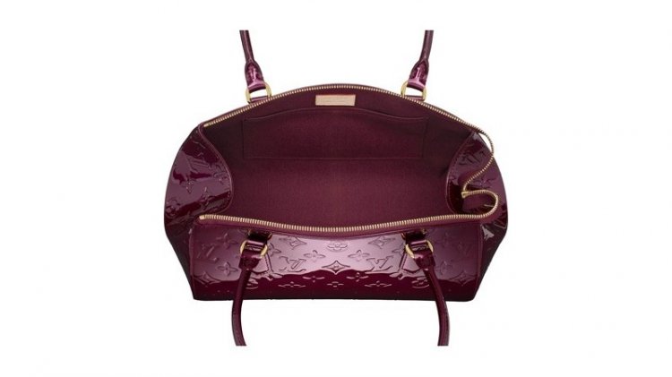 Louis Vuitton Pelle Monogram Vernis Sherwood PM Rosso Fauviste Borse M91492