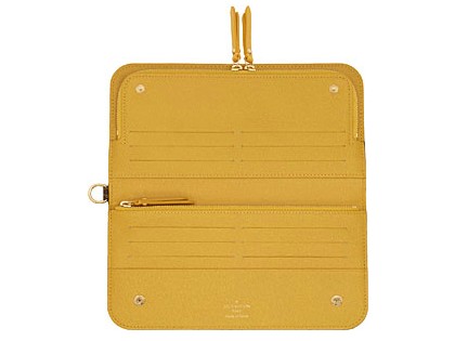 Louis Vuitton Tela Monogram Insolite Wallet Giallo Borse M60248