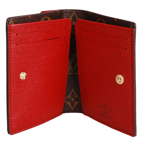 Louis Vuitton Tela Monogram Portafoglio Marie Rosso Borse M93802