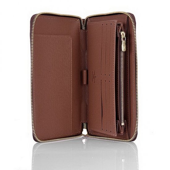 Louis Vuitton Tela Monogram Portafoglio Zippy Borse M60017