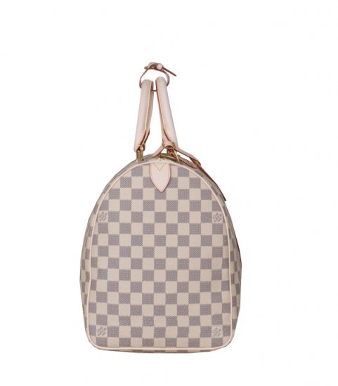 Louis Vuitton Tela Damier Azur Keepall 50 Borse N41430