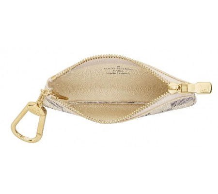 Louis Vuitton Tela Damier Azur Pochette Portachiavi Borse N62659