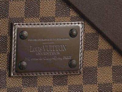 Louis Vuitton Tela Damier Brooklyn MM Borse N51211 Uomo