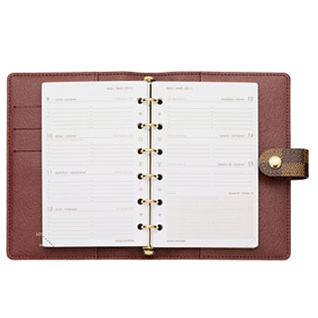 Louis Vuitton Tela Damier Copertina Agenda PM Borse R21078