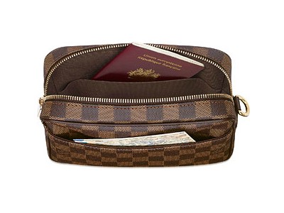 Louis Vuitton Tela Damier Pochette Macao Borse N61739 Uomo