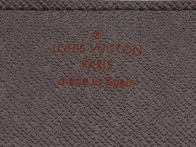Louis Vuitton Tela Damier Porta Biglietti Da Visita Borse N62920