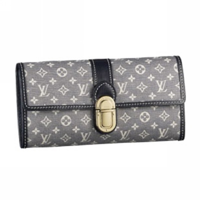 Louis Vuitton Tela Monogram Idylle Portafoglio Sarah Inchiostro Borse M63007