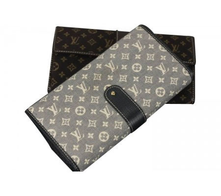 Louis Vuitton Tela Monogram Idylle Portafoglio Sarah Inchiostro Borse M63007