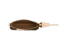 Louis Vuitton Tela Monogram Mini Pochette Accessoires Sac Borse M60245