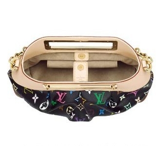 Louis Vuitton Tela Monogram Multicolore Judy PM Nero Borse M40258