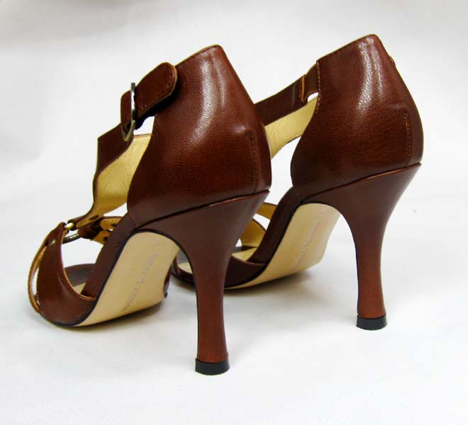 Manolo Blahnik brown sandals