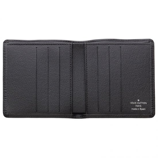 Louis Vuitton Pelle Epi Portafoglio 6 Carte Di Credito Borse M63312 Uomo
