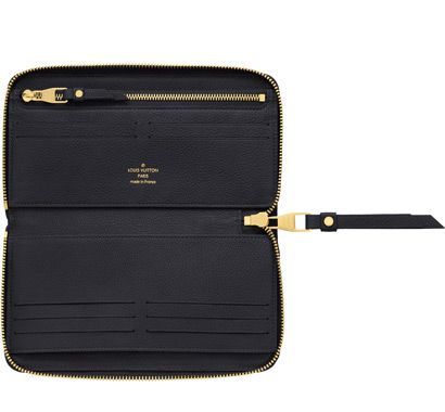 Louis Vuitton Pelle Monogram Empreinte Portafoglio Secret Long Infini Borse M93435