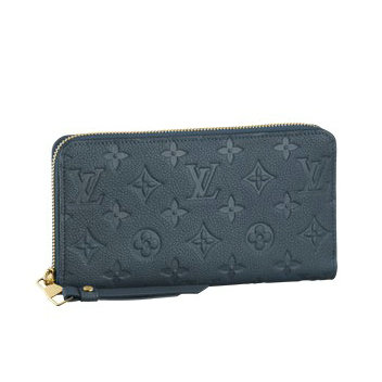 Louis Vuitton Pelle Monogram Empreinte Portafoglio Secret Long Orage Borse M93438