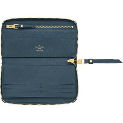 Louis Vuitton Pelle Monogram Empreinte Portafoglio Secret Long Orage Borse M93438