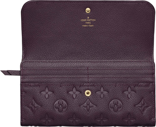 Louis Vuitton Pelle Monogram Empreinte Virtuose Wallet Viola Borse M60294