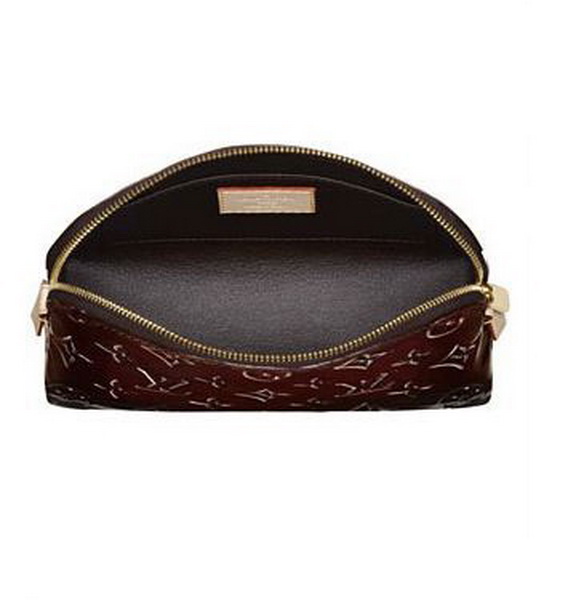 Louis Vuitton Pelle Monogram Vernis Pochette Cosmetique Amaranto Borse M91495
