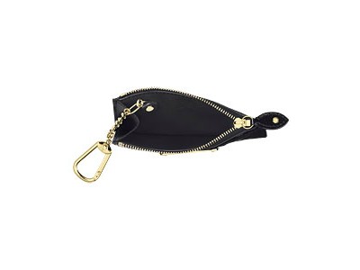 Louis Vuitton Pelle Monogram Vernis Pochette Portachiavi Blu Infinito Borse M91462