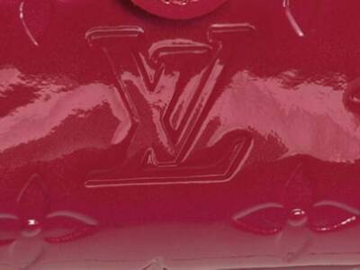 Louis Vuitton Pelle Monogram Vernis Portafoglio Viennois Pomme Damour Borse M93528
