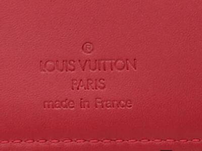 Louis Vuitton Pelle Monogram Vernis Portafoglio Viennois Pomme Damour Borse M93528