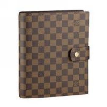 Louis Vuitton Tela Damier Copertina Agenda GM Borse R20107 Uomo