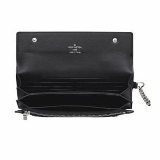 Louis Vuitton Tela Damier Graphite Portafoglio Accordeon Borse N60023 Uomo