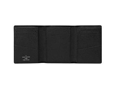 Louis Vuitton Tela Damier Graphite Portafoglio Trifold Borse N63096 Uomo