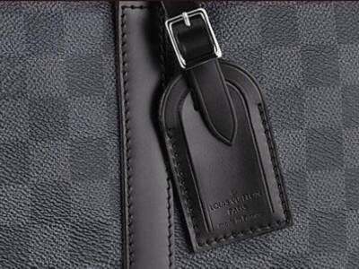 Louis Vuitton Tela Damier Graphite Porte Document Voyage Borse N41125 Uomo
