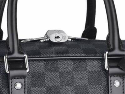 Louis Vuitton Tela Damier Graphite Porte Document Voyage GM Borse N41123 Uomo