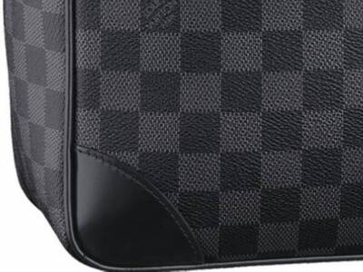 Louis Vuitton Tela Damier Graphite Porte Document Voyage GM Borse N41123 Uomo